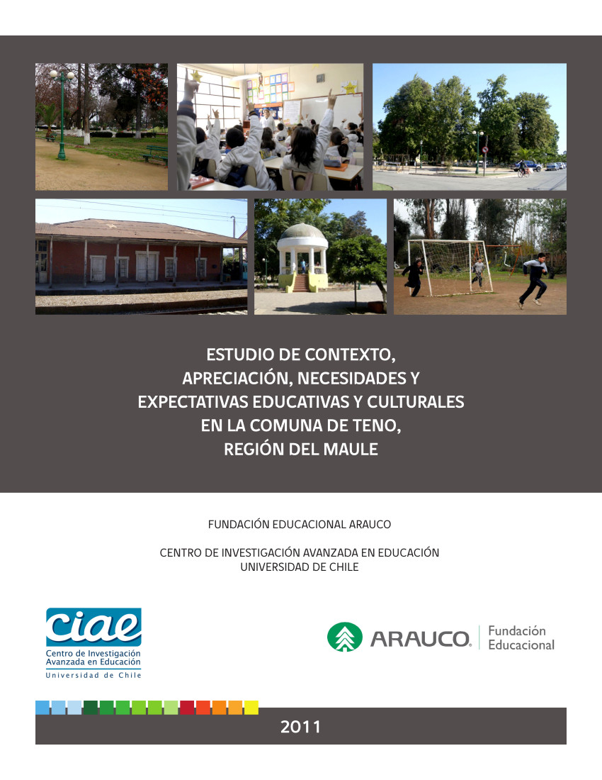 Estudio de contexto, apreciación, necesidades y expectativas educativas y culturales en la comuna de Teno, Región del Maule. 